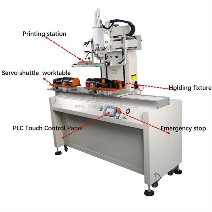 Semi Automatic Big Screen Printing Machine